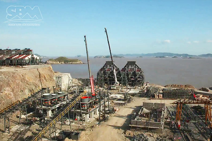 浙江時(shí)產(chǎn)1500-1800噸凝灰?guī)r破碎生產(chǎn)線